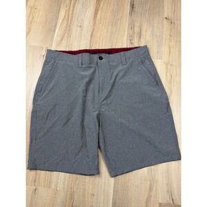 Denali Mens Heather Grey Hybrid Shorts Stretch Quick Dry Size 38 D427752S